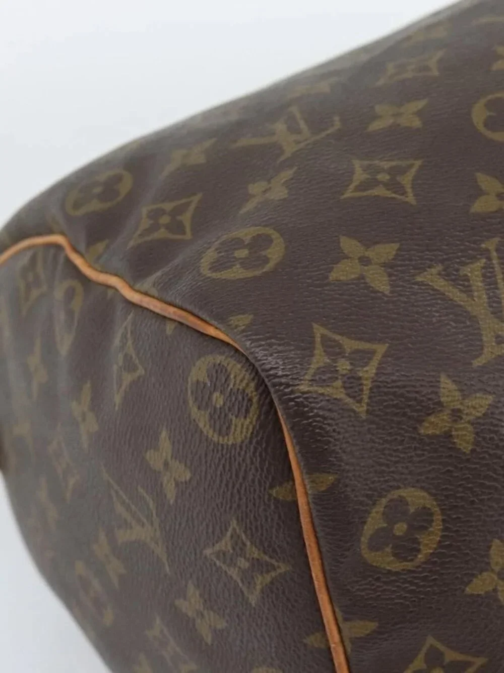 LOUIS VUITTON Monogram Speedy 35 Hand Bag M41524 LV Auth 187939A